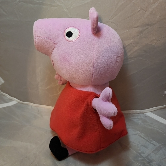 Peppa Pig Fisher-Price 12" Talking Plush Stuffed Animal Toy 2011 Voice Box EUC - Picture 2 of 12